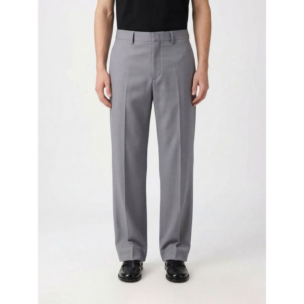 Tagliatore Men Tagliatore Wide Leg Tailored Trousers In Virgin Wool